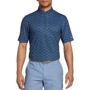 Walter Hagen Men's Performance 11 Naples Printed Short Sleeve Golf Polo, XL